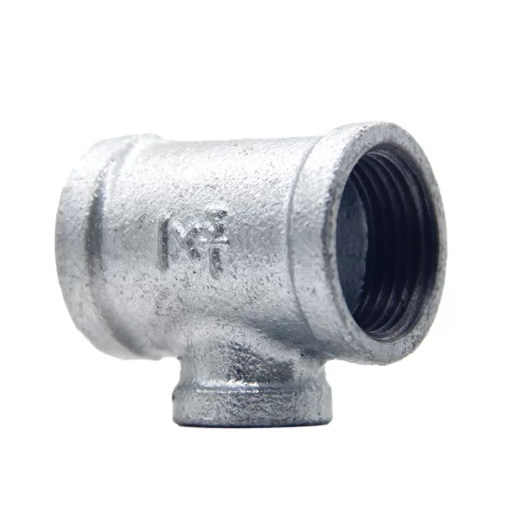 Malleable Iron Pipe Fittings Reducing Tees