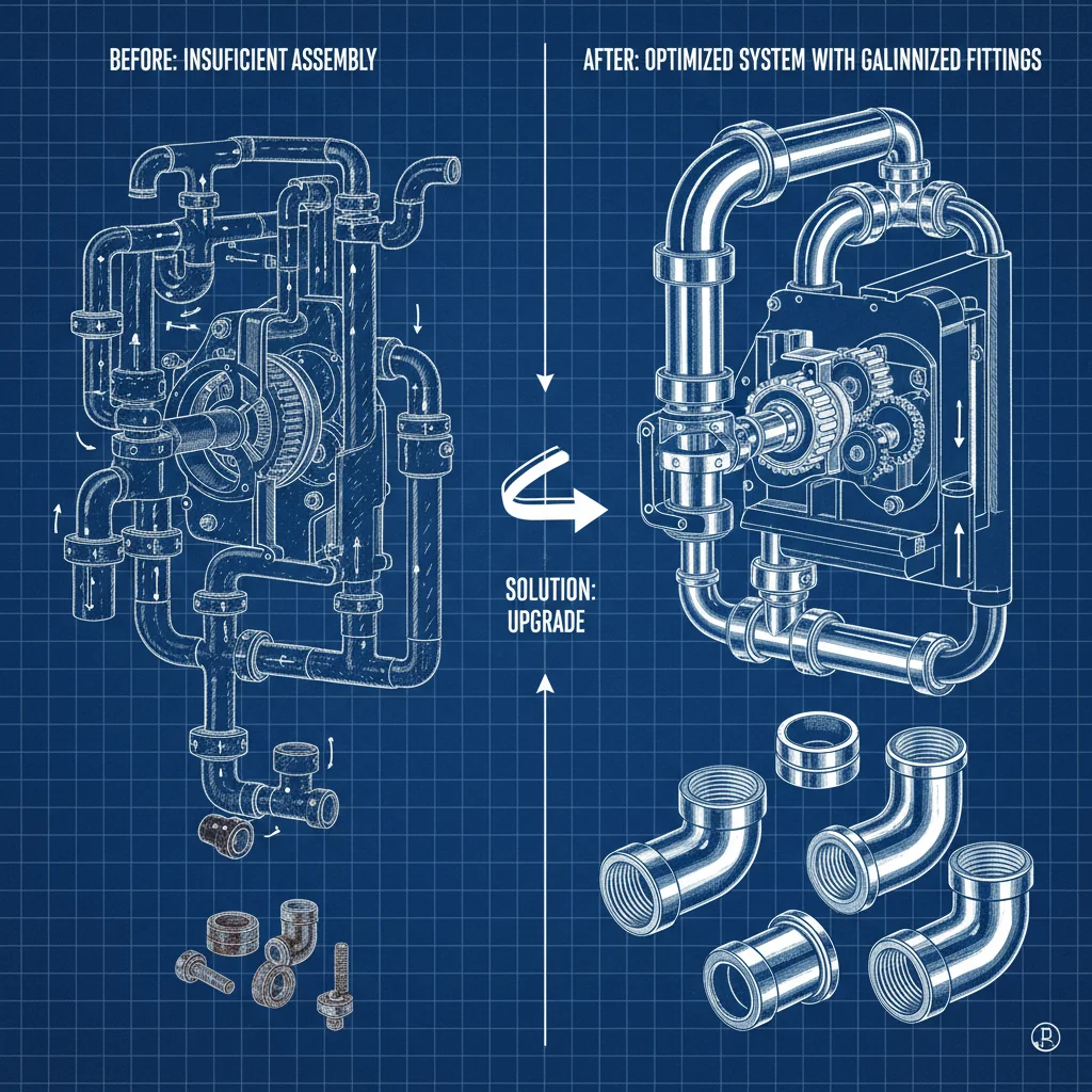 The Enduring Reliability of 2 1 2 Galvanized Pipe Fittings in Construction