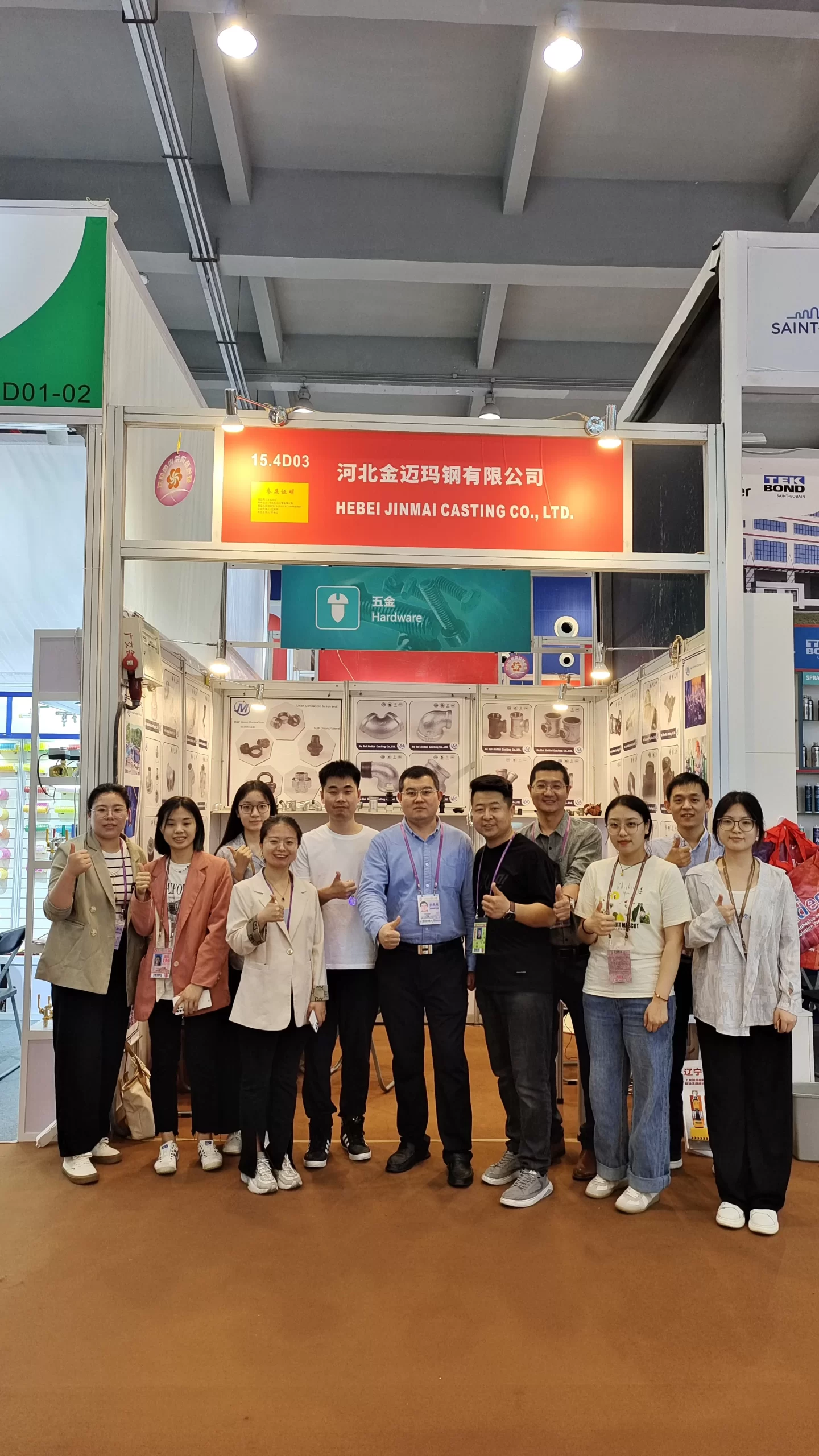 galvanised handrails and fittings