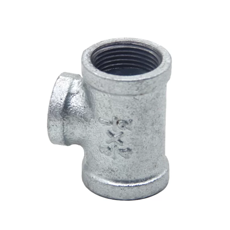 Malleable Iron Pipe Fittings Reducing Tees