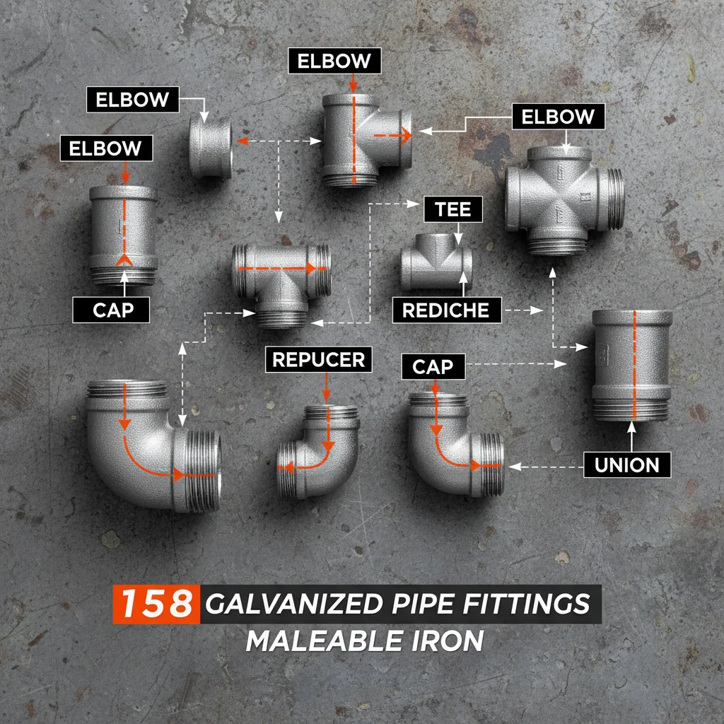 Comprehensive Guide to Durable 1 5/8 Galvanized Pipe Fittings and Applications