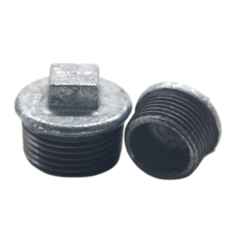 HighStrength Malleable Iron Pipe Fittings and Plugs China Factory Suppliers