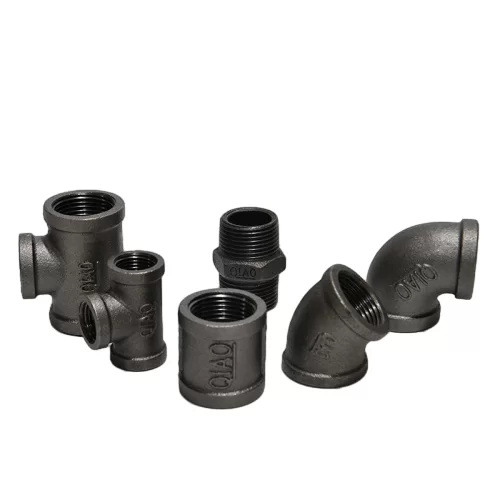 Malleable Iron Pipe Fittings (Black)