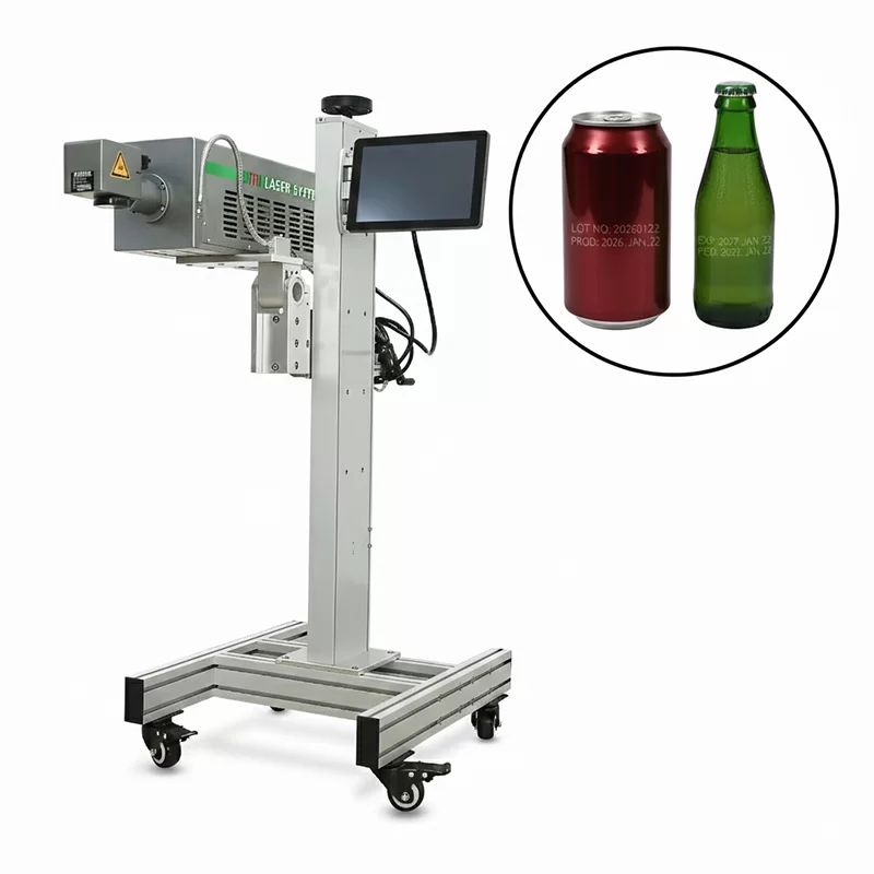 DF-LF30 30W CO2 Laser Engraver for Date Codes, Logos and Barcodes on Paper, Rubber and Films