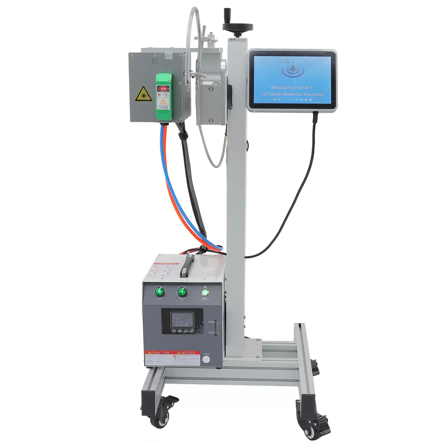 DF-LUV F 5W UV Laser Marker for Industrial Bottle Date Coding on PC and PET Plastics