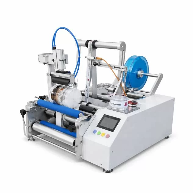 Halbautomatische Rundflaschen-EtikettiermaschineProducts