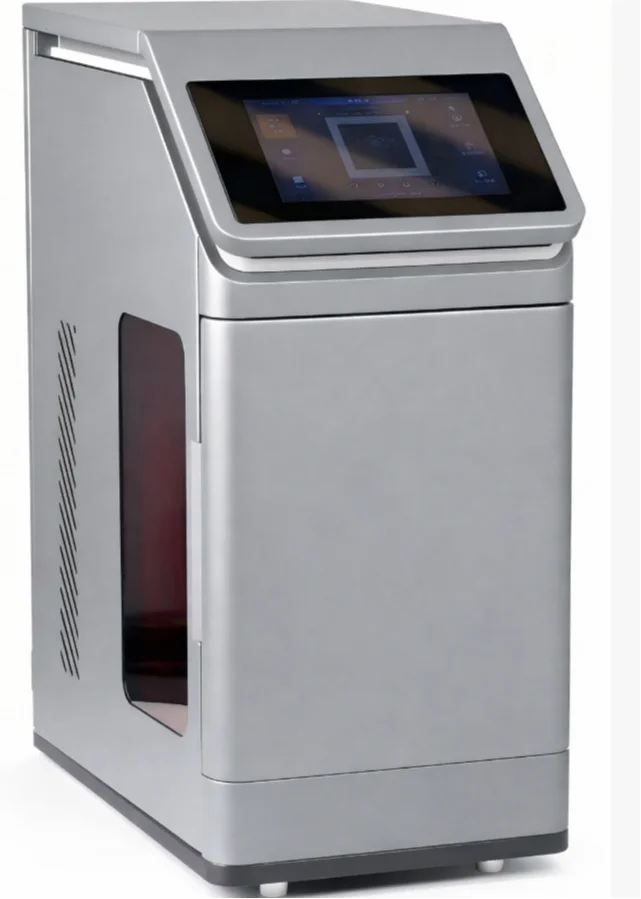 Máquina de gravação de cristal a laser UV 5w para cristal fotográfico e presentes personalizados
