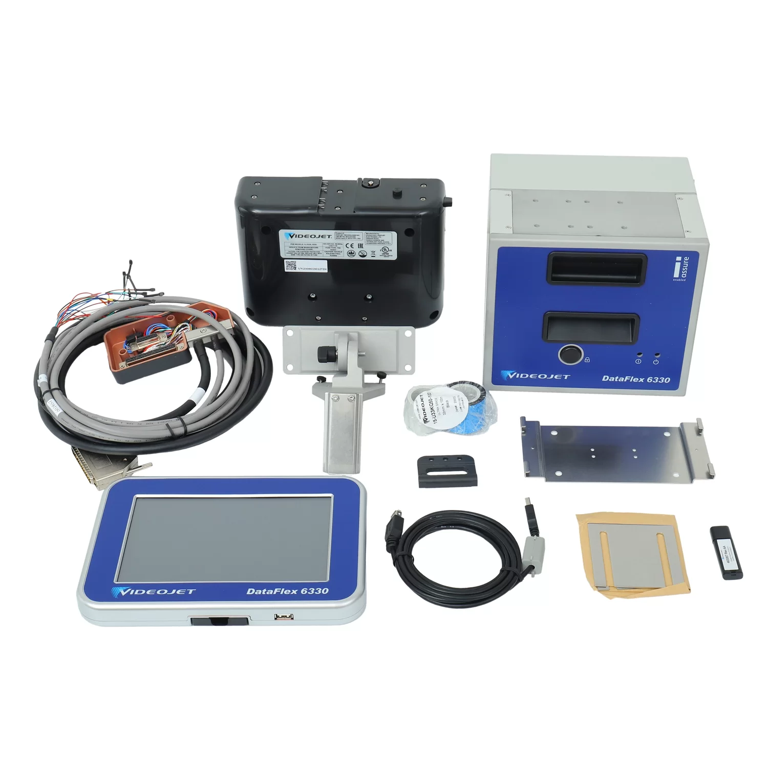 VJ6330 53mm TTO Thermal Transfer Printer for Left-Hand Industrial Packaging Lines