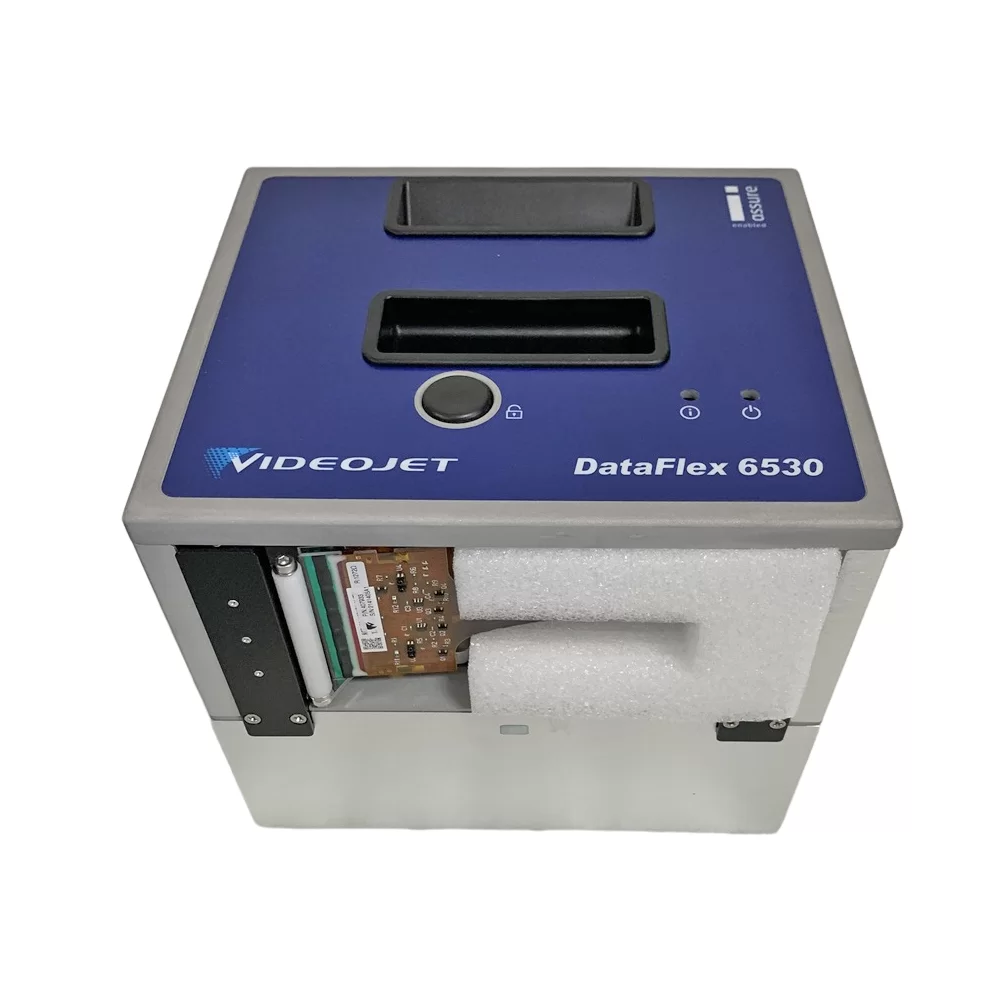 VJ6530 Thermal Transfer Ribbon Coder for Flexible Film Bags, BOPP Plastics and QR Code Printing