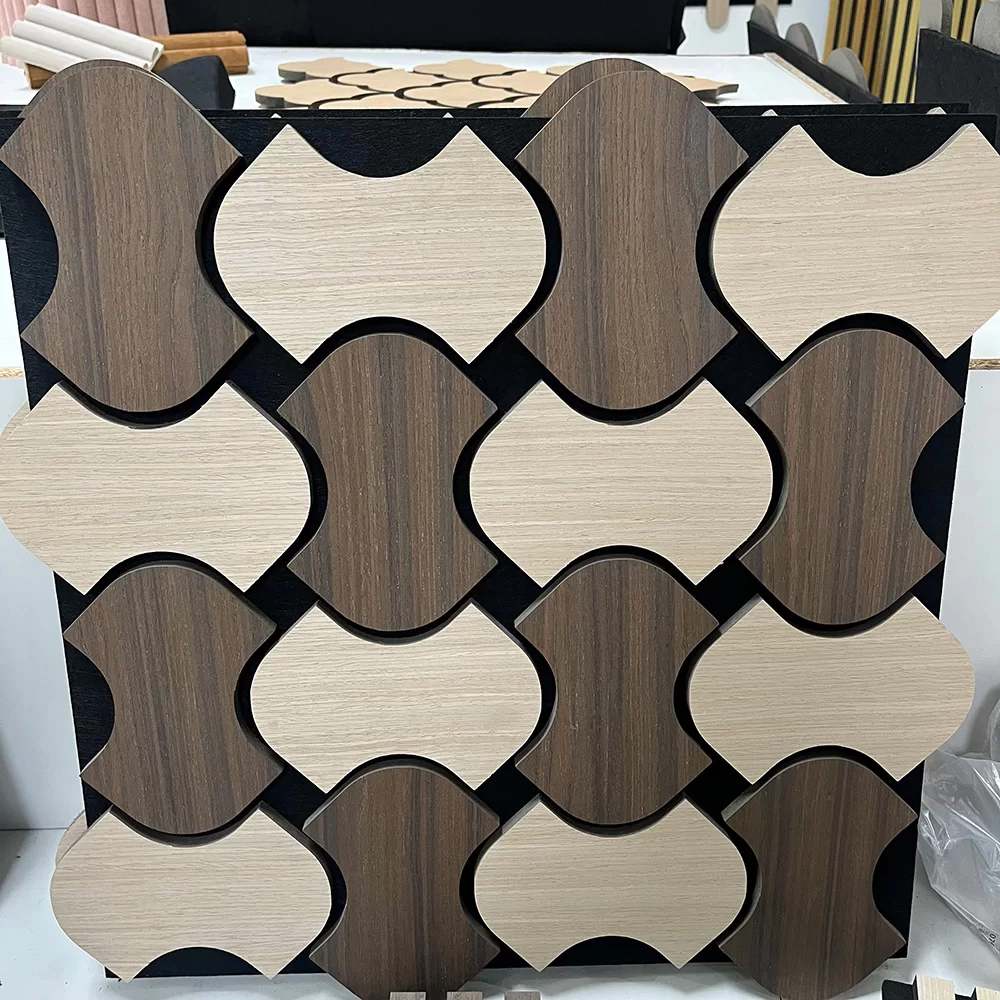 Irregular Edge Felt Acoustic Panels For Wall Decor