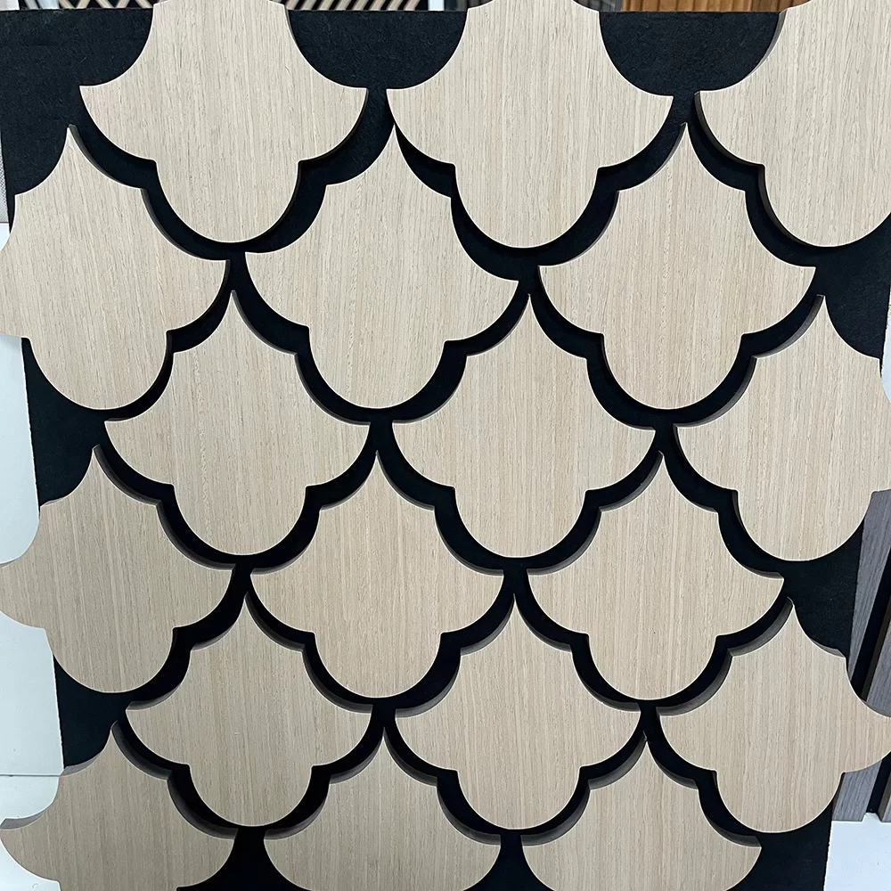 Irregular Edge Felt Acoustic Panels For Wall Decor