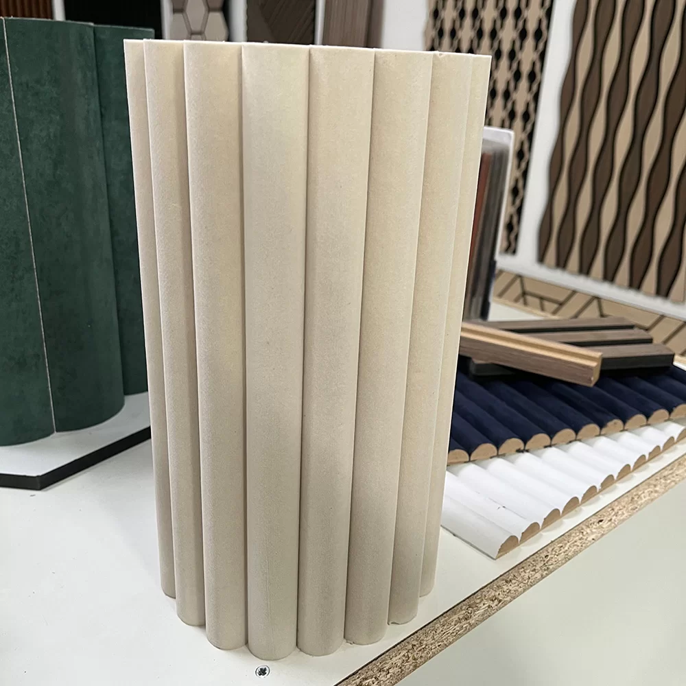 Sleek Acoustic Slat Wall Panel for Home