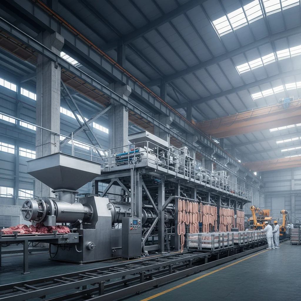 Optimized Sausage Stuffing with Meat Grinder Manufacture for Modern Industry
