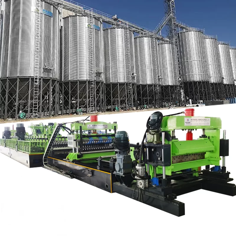 10000T Storage Grain Bin Grain Silo Sheet Roll Forming Machine