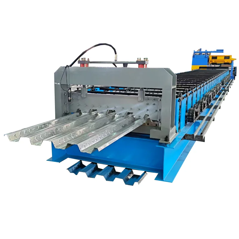 Huayang Galvanized Steel Decking Floor Roll Forming Machine