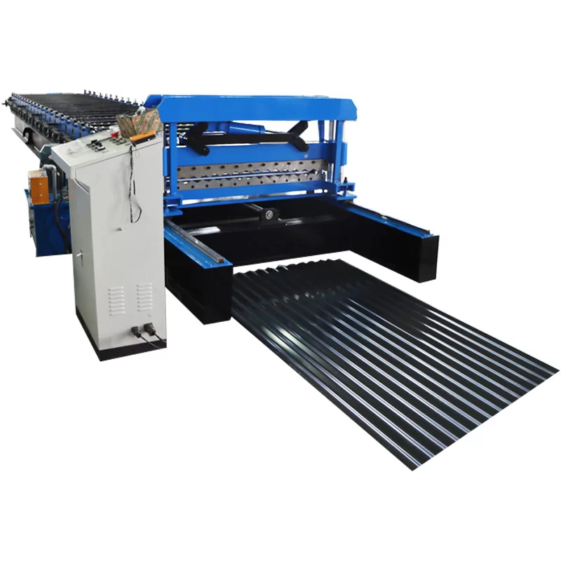 China roof sheet crimping machine