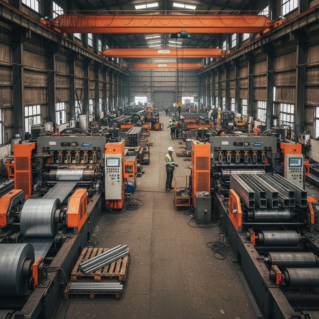 High Precision Steel Frame Purlin Machines for Industrial Construction