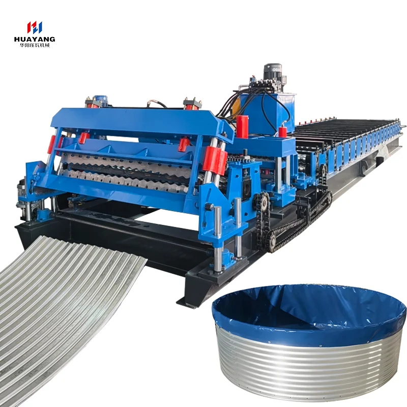 Huayang Automatic 1.5mm Water Tank Roll Forming Machine