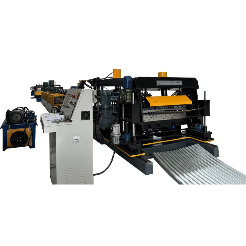 1–4.2mm Galvanized Steel Silo Side Wall Panel Roll Forming Machine