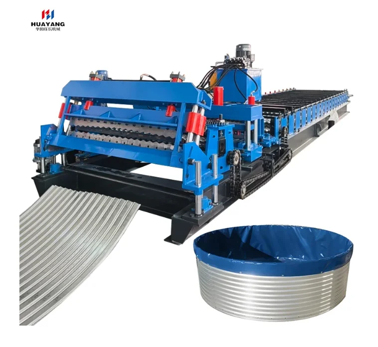 Why Huayang Automatic 1.5mm Water Tank Roll Forming Machines Are Ideal for Stainless Steel Tank Production