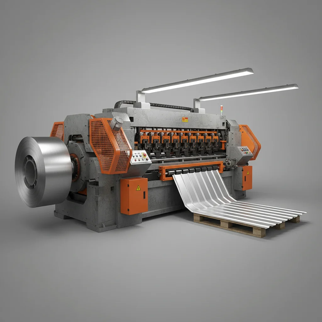 High Precision IBR Roof Sheet Making Machine for Modern Construction