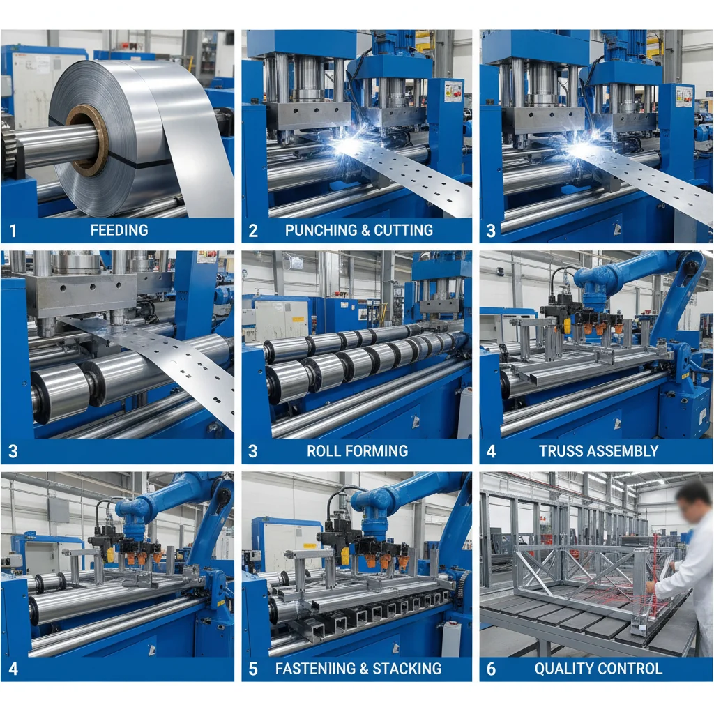 Efficient Light Gauge Steel Framing Machine for Modern Construction
