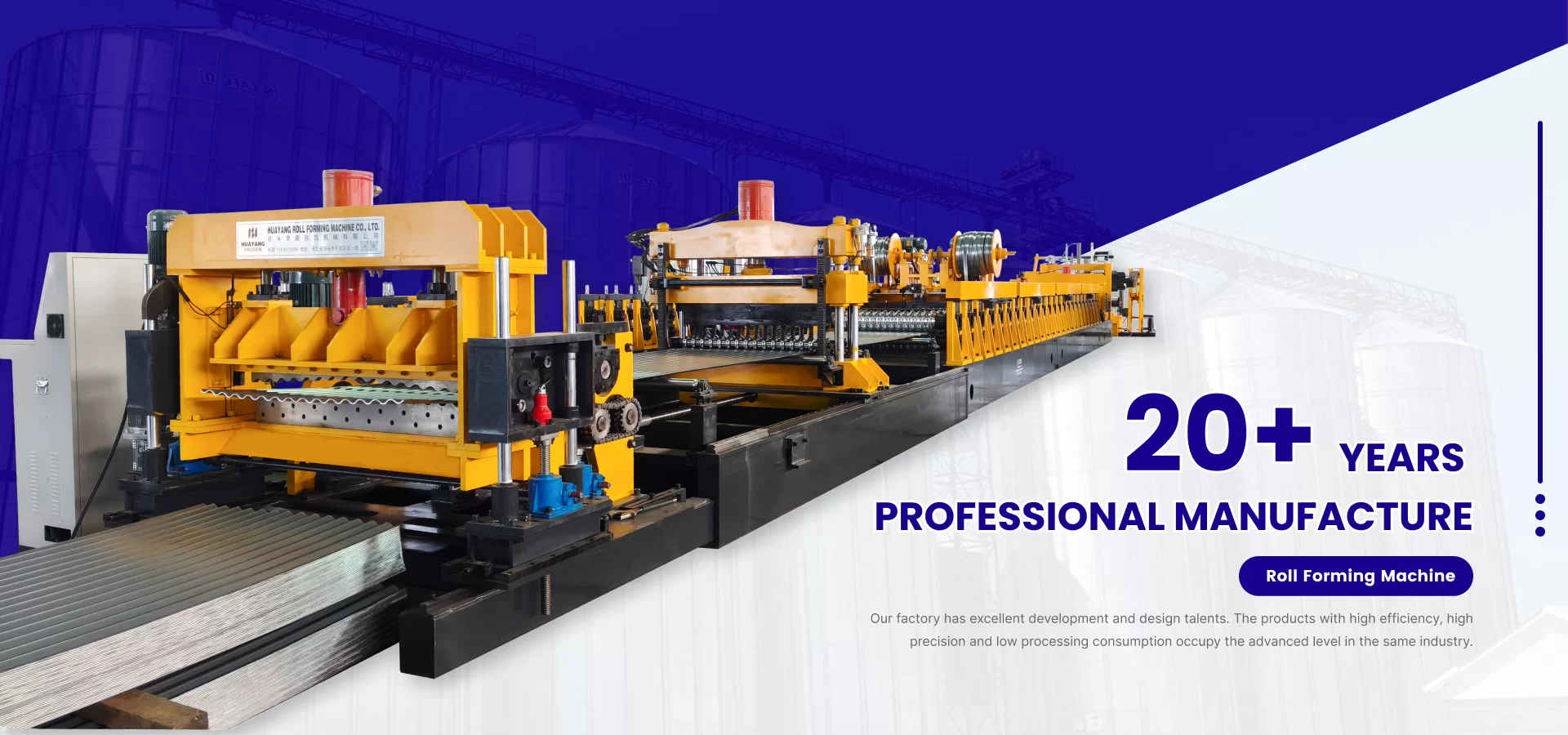 China metal roof forming