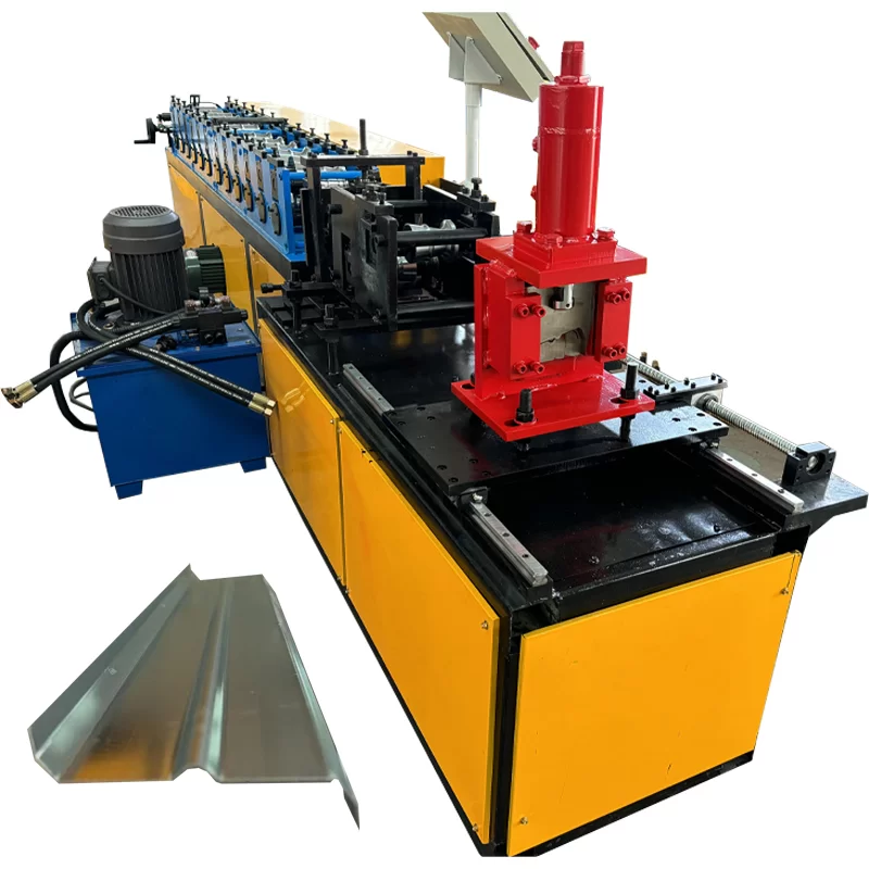 Window Shutter Louvers Panel Making Machine Light Gauge Steel Frame Roll Forming Machine