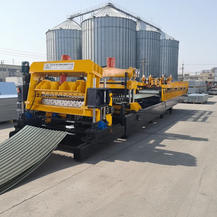 High Efficiency Grain Silo Roll Forming Machine for Storage