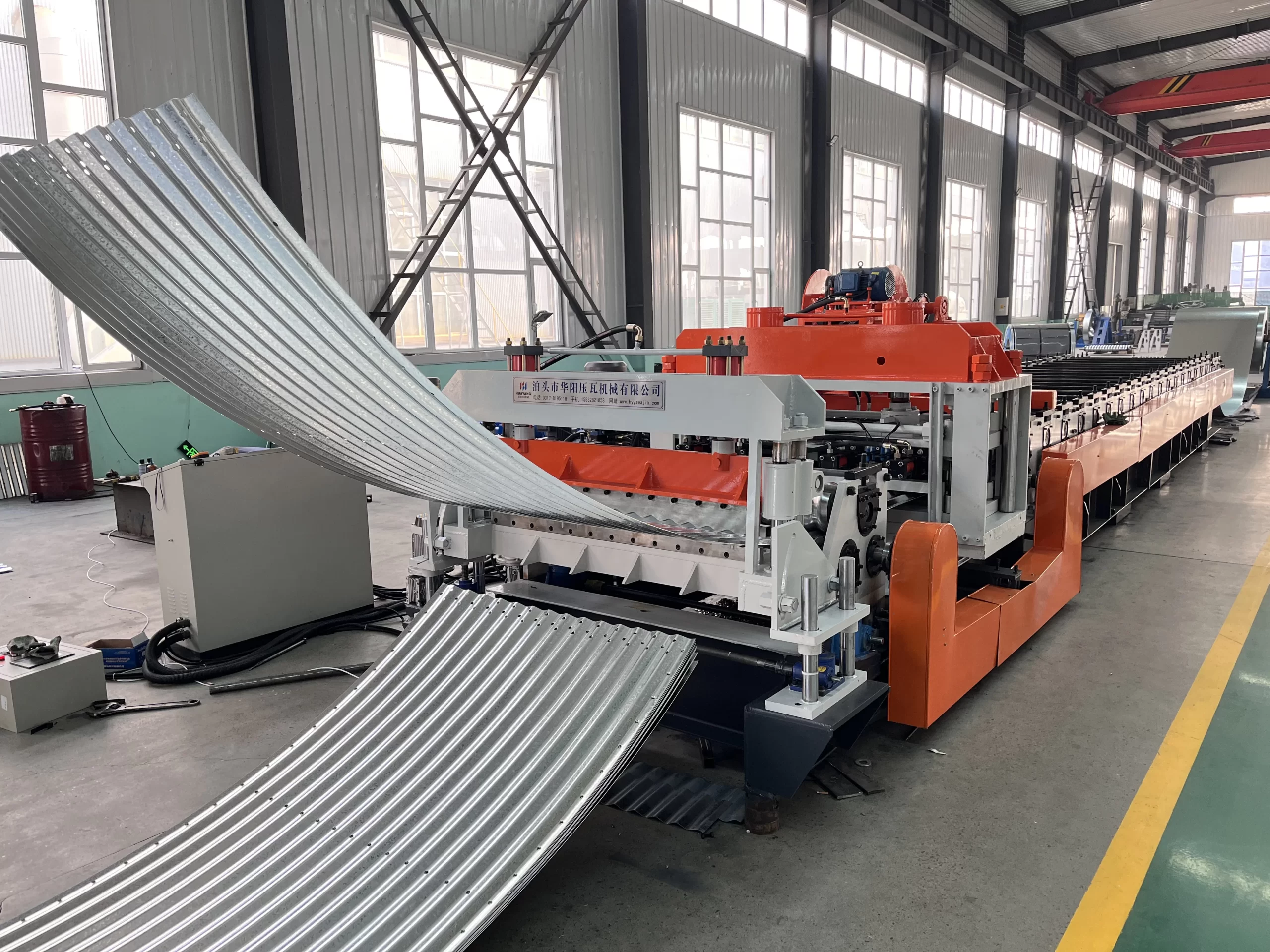 roofing sheet making machine