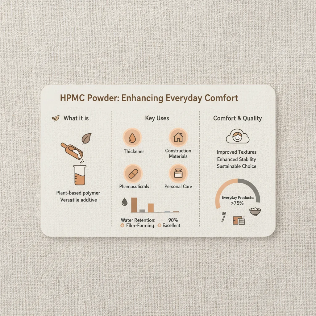 Exploring the Versatility of Hydroxypropyl Methylcellulose HPMC Powder Applications