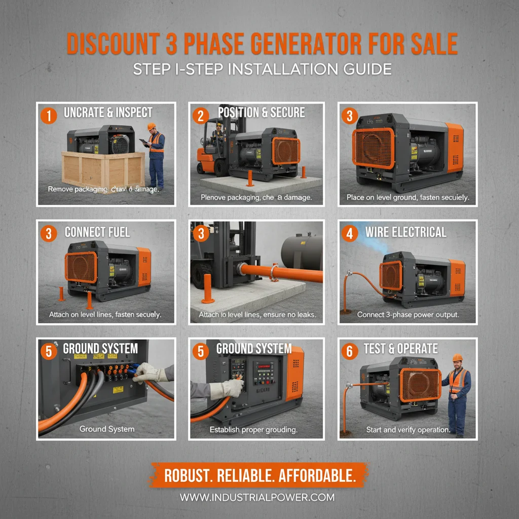 Find Your Ideal Discount 3 Phase Generator for Sale Today