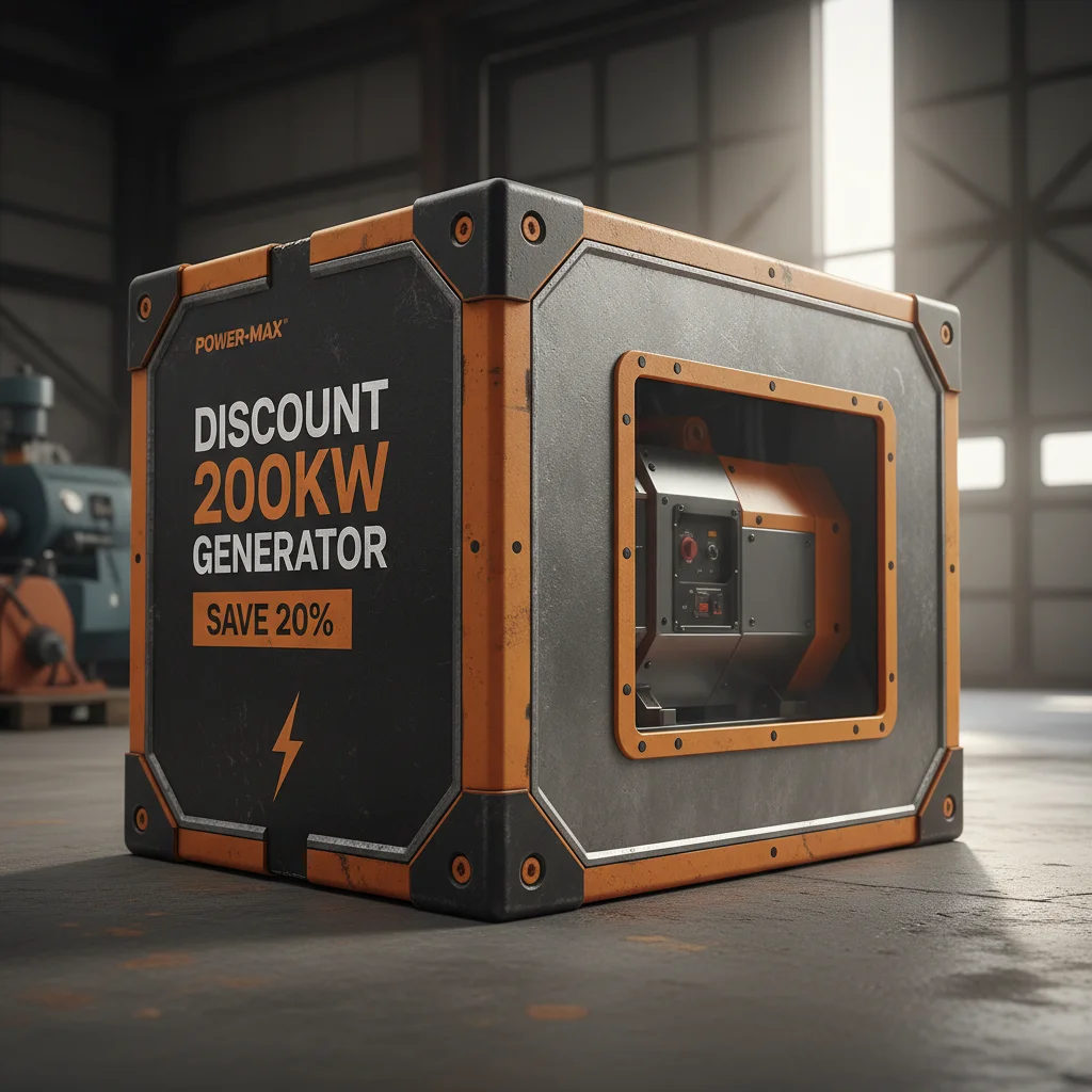 Get A Discount On Reliable 200kw Generators For Your Power Needs