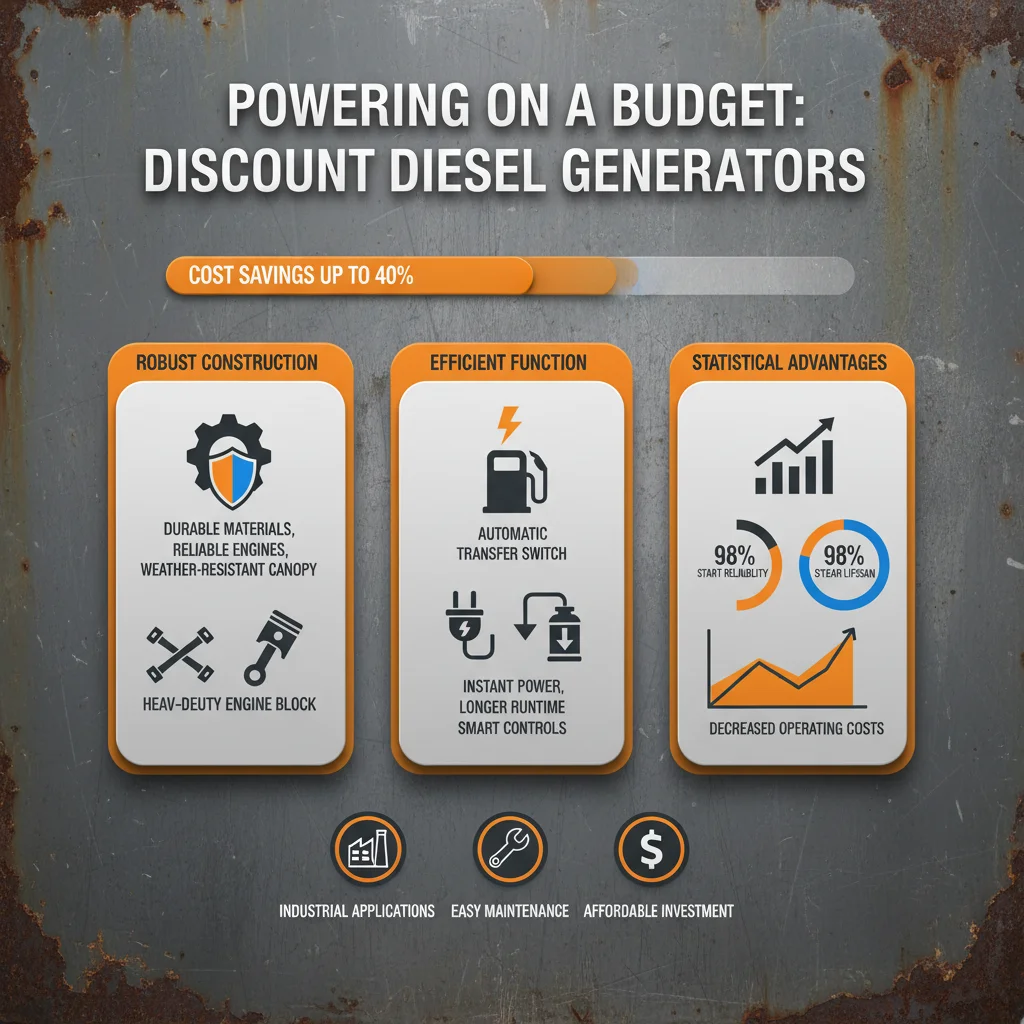Reliable Discount Diesel Standby Generators for Uninterrupted Power Solutions