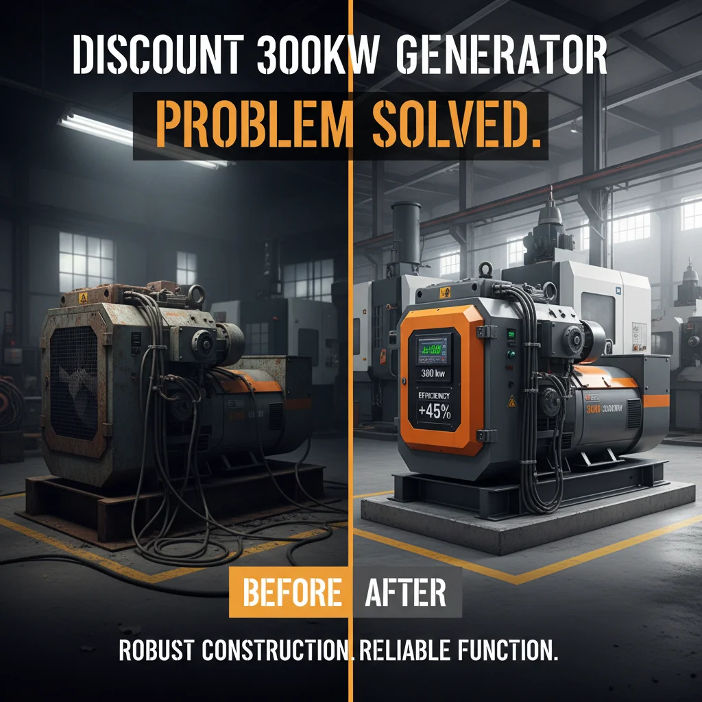 Reliable Discount 300kw Generator Solutions for Critical Power Needs