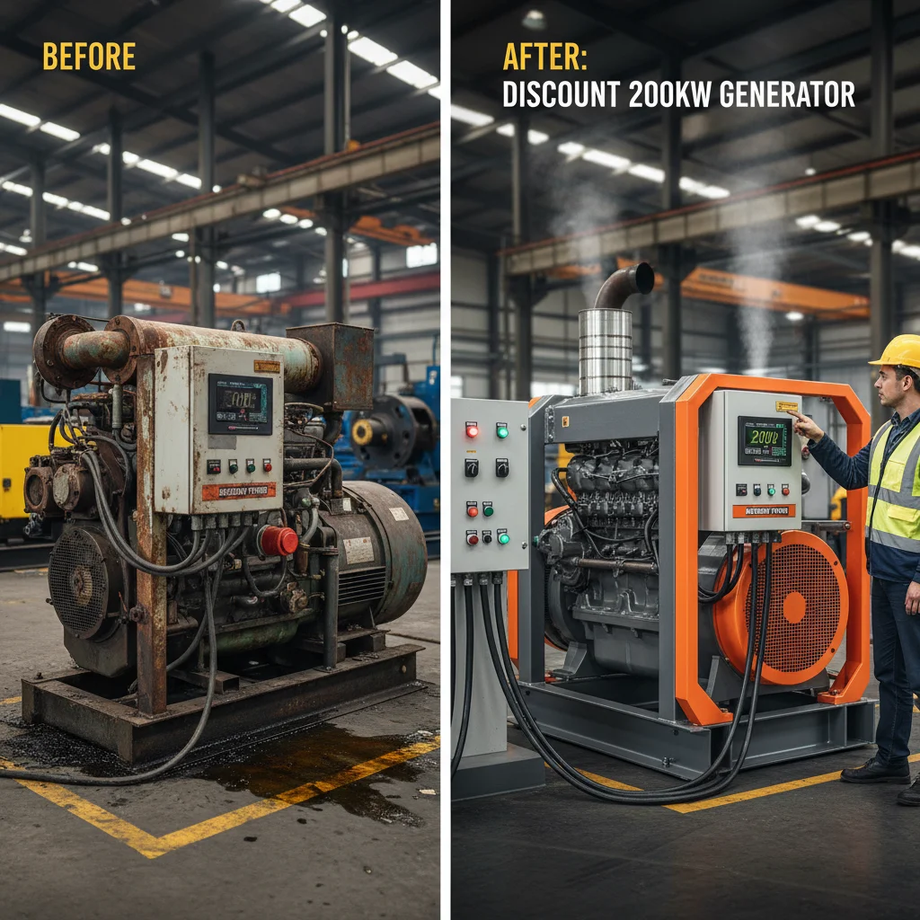 Secure Reliable Power with a Discount 200kw Generator for Any Application