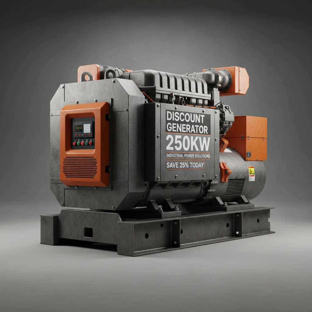 Reliable Discount 250kw Generator for Construction and Industrial Power Needs