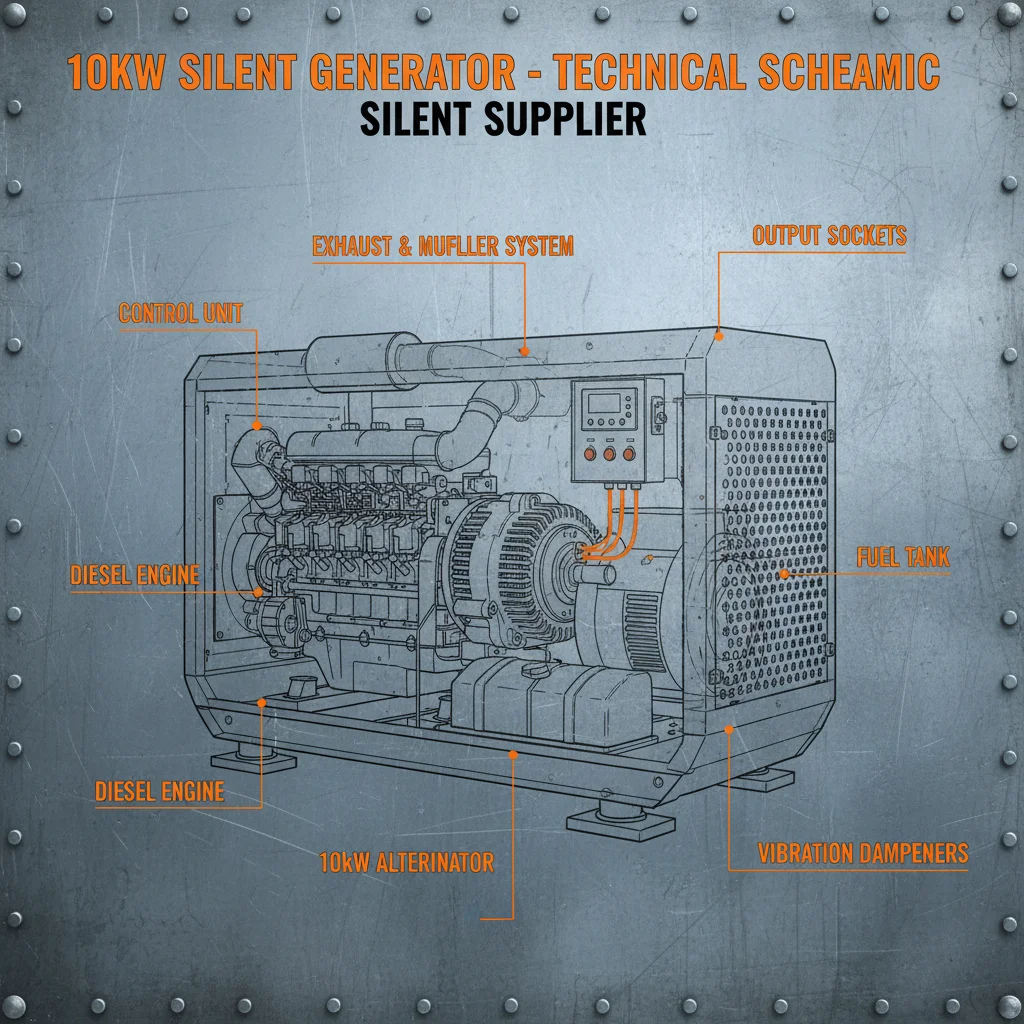 Reliable 10kw Generator Silent Supplier for Efficient Power Solutions