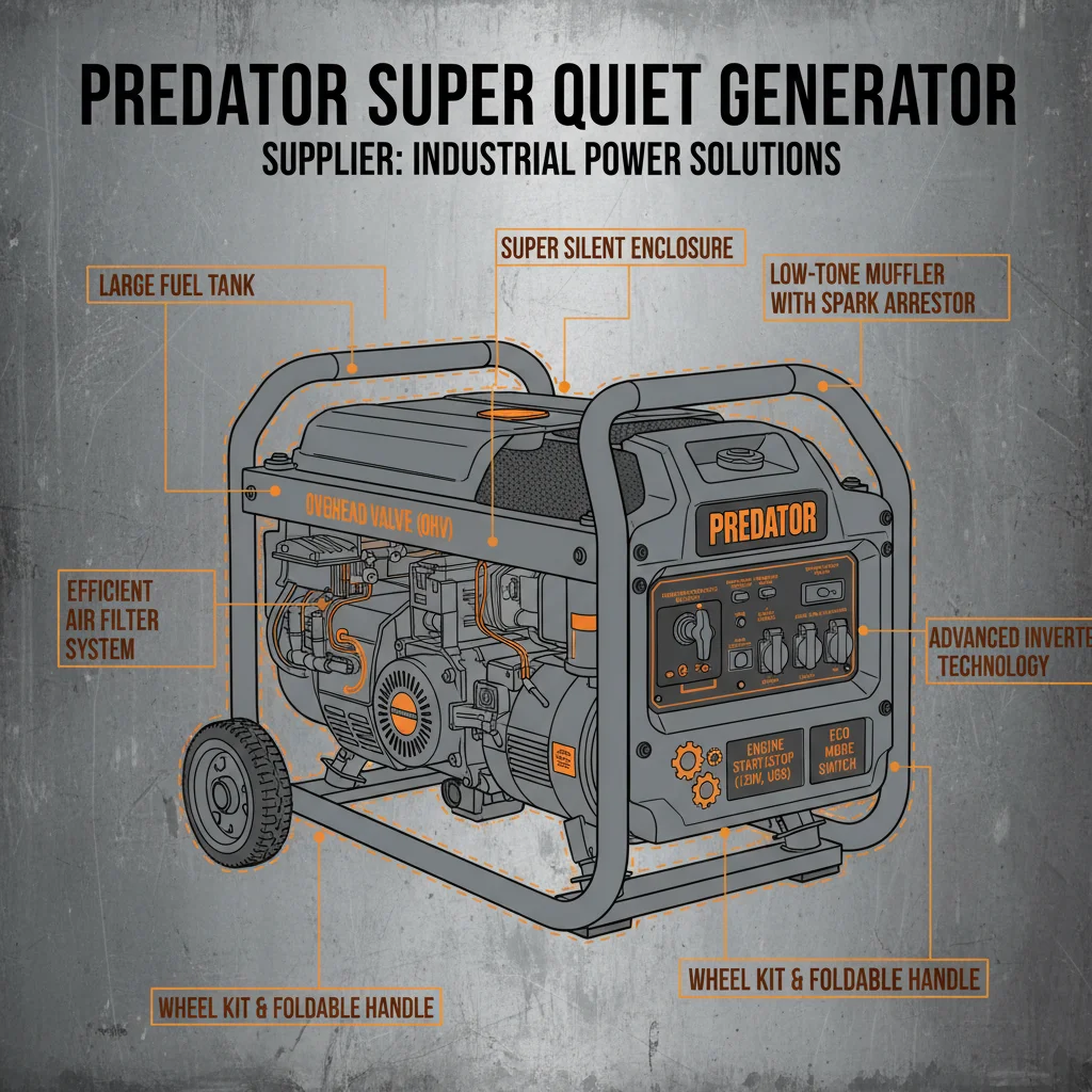 Predator Super Quiet Generator Supplier for Reliable and Silent Power Solutions