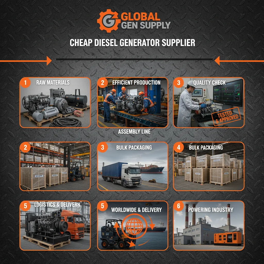 Reliable and CostEffective cheap diesel generator Supplier Solutions