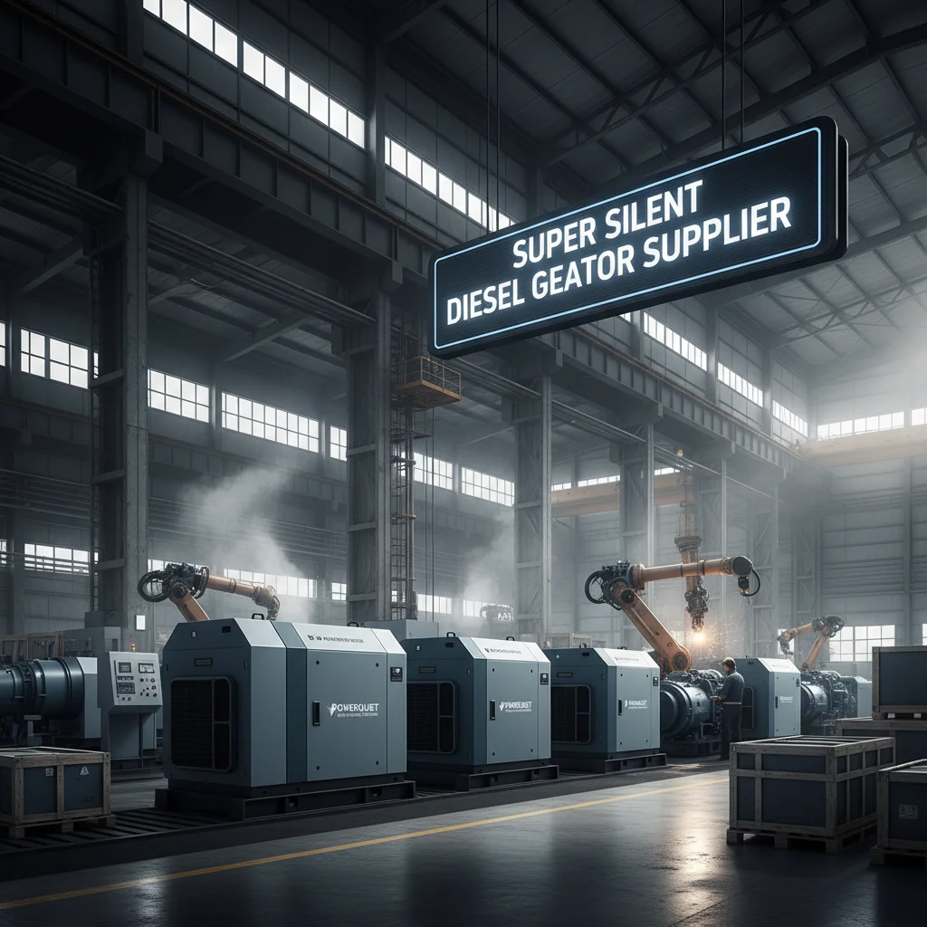 Find a Reliable Super Silent Diesel Generator Supplier for Your Power Needs