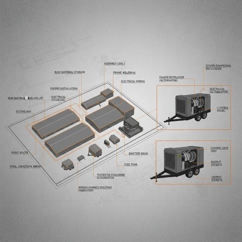 Robust Trailer Generator Factory Solutions for Construction Power Needs