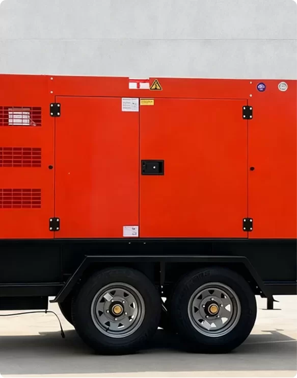 Mobile Silent Diesel Generator