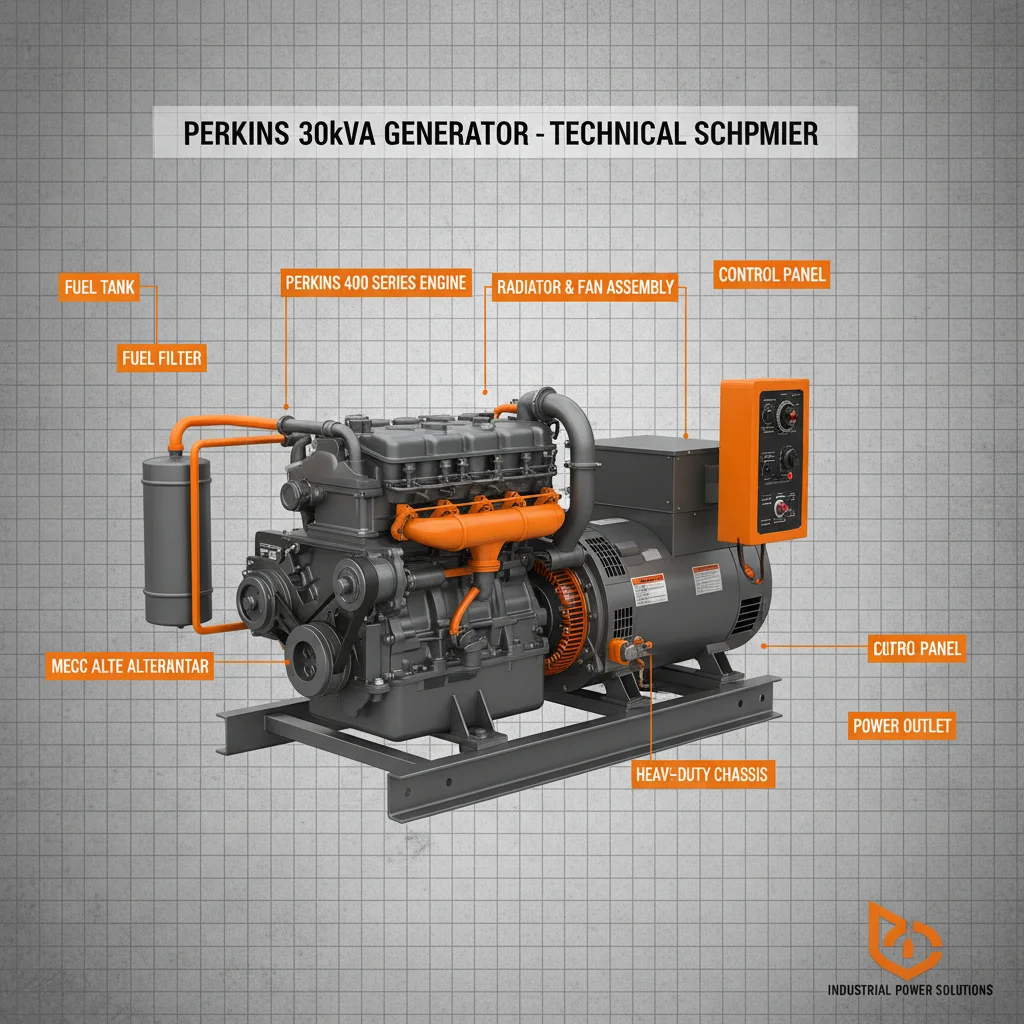 Find a Reliable 30kva Perkins Generator Supplier for Your Power Needs