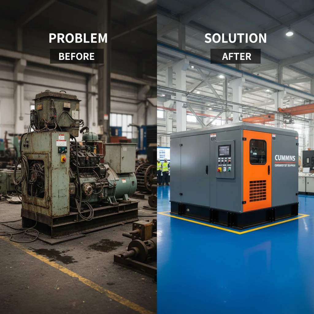 Reliable cummins generator set Supplier for Industrial Power