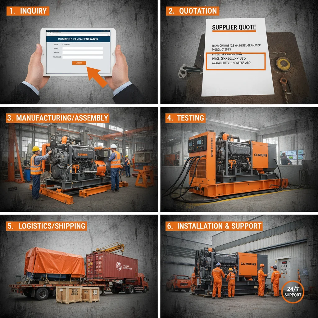 Cummins 125 kva Generator Price Supplier for Reliable Power Solutions