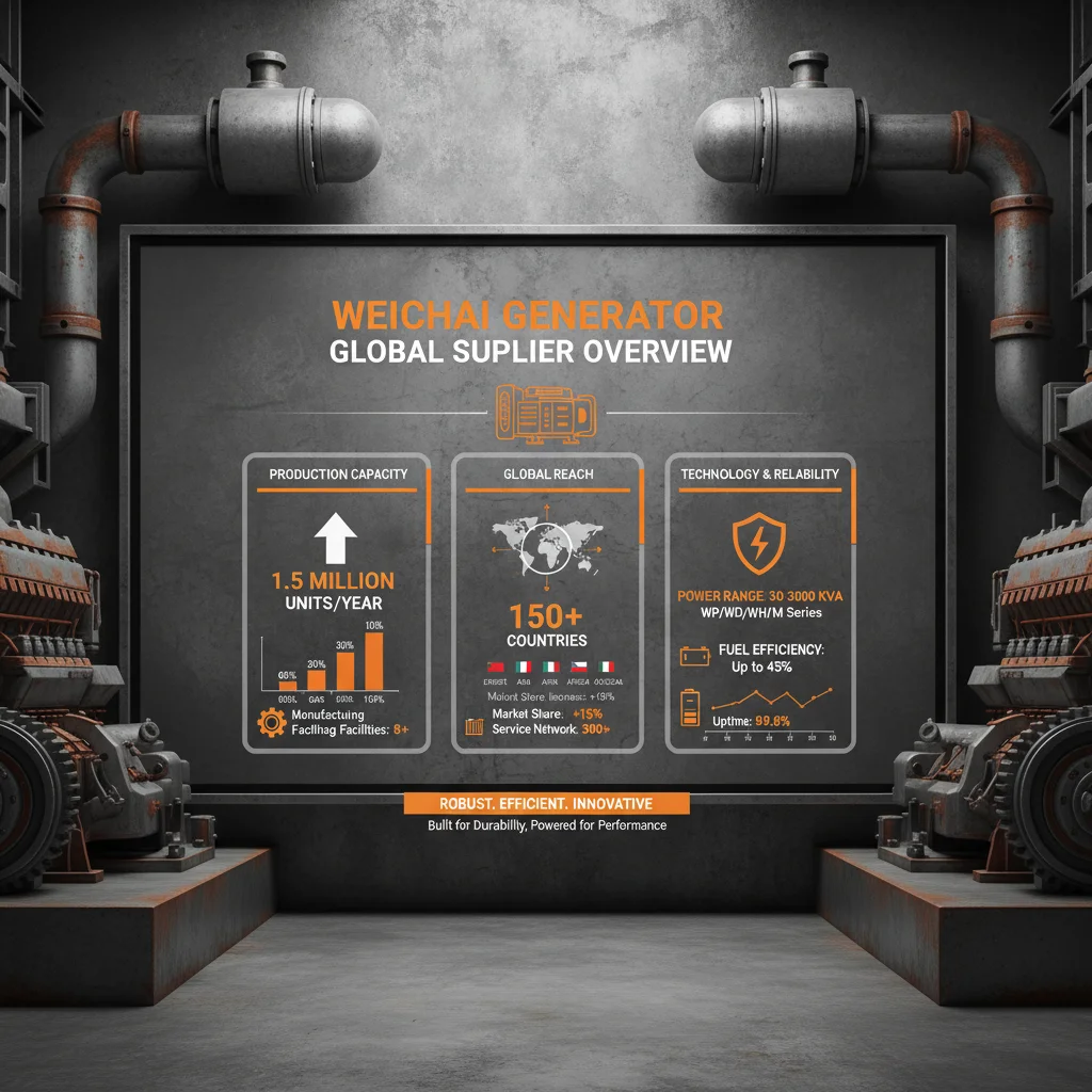 Reliable Weichai Generator Supplier for Global Power Solutions