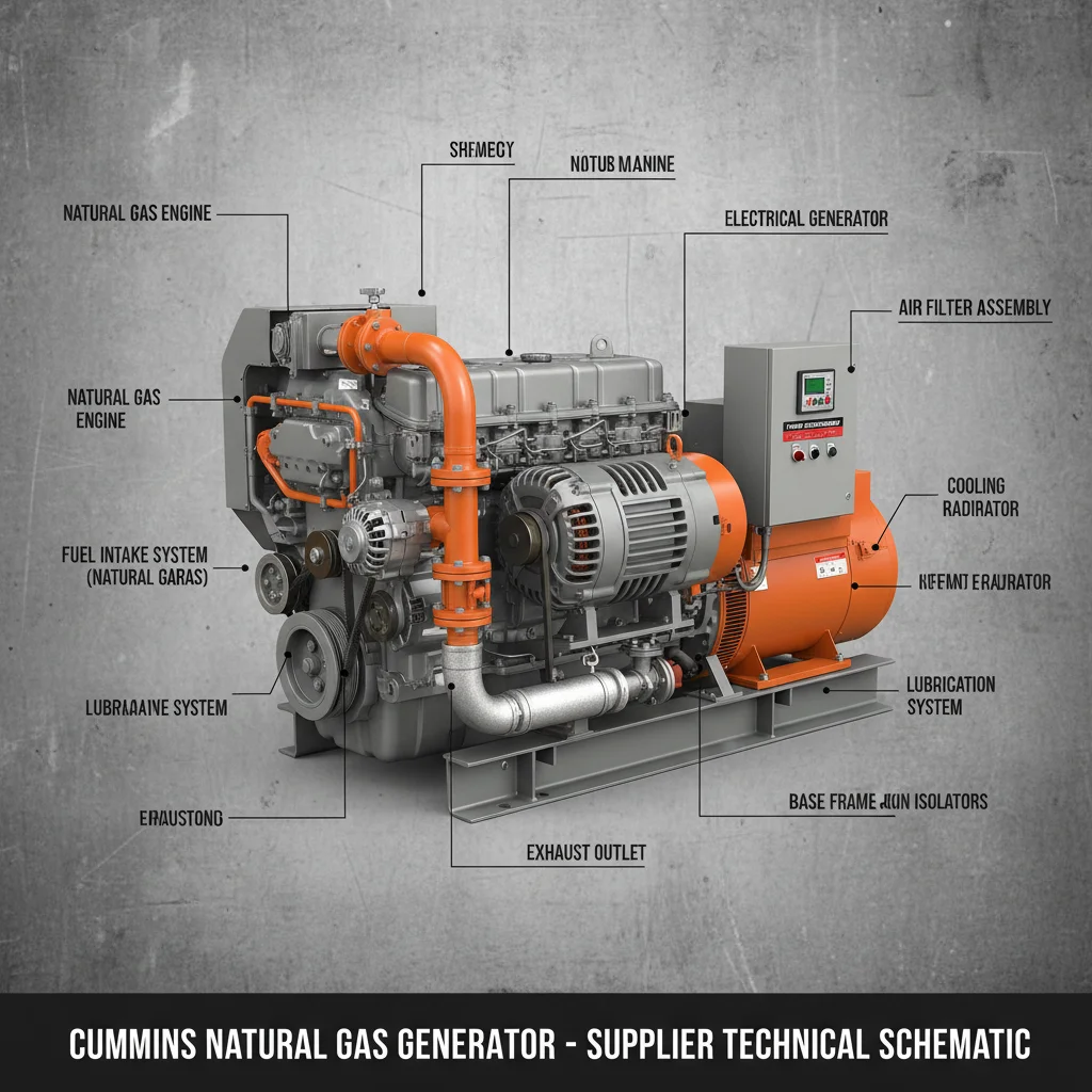 JS Kaichen Power Your Premier Cummins Natural Gas Generator Supplier