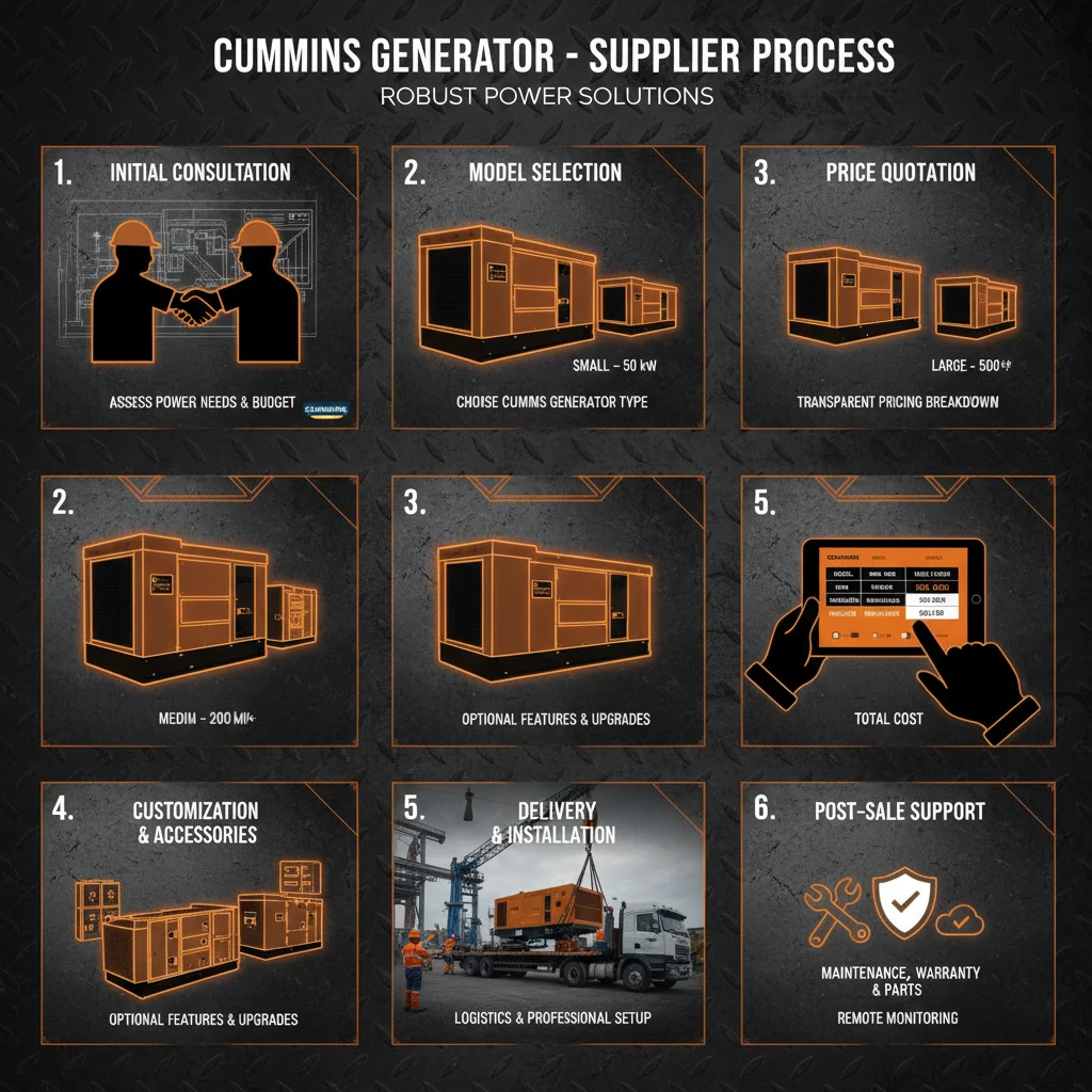 Find the Best Cummins Generator Price Supplier for Reliable Power Solutions