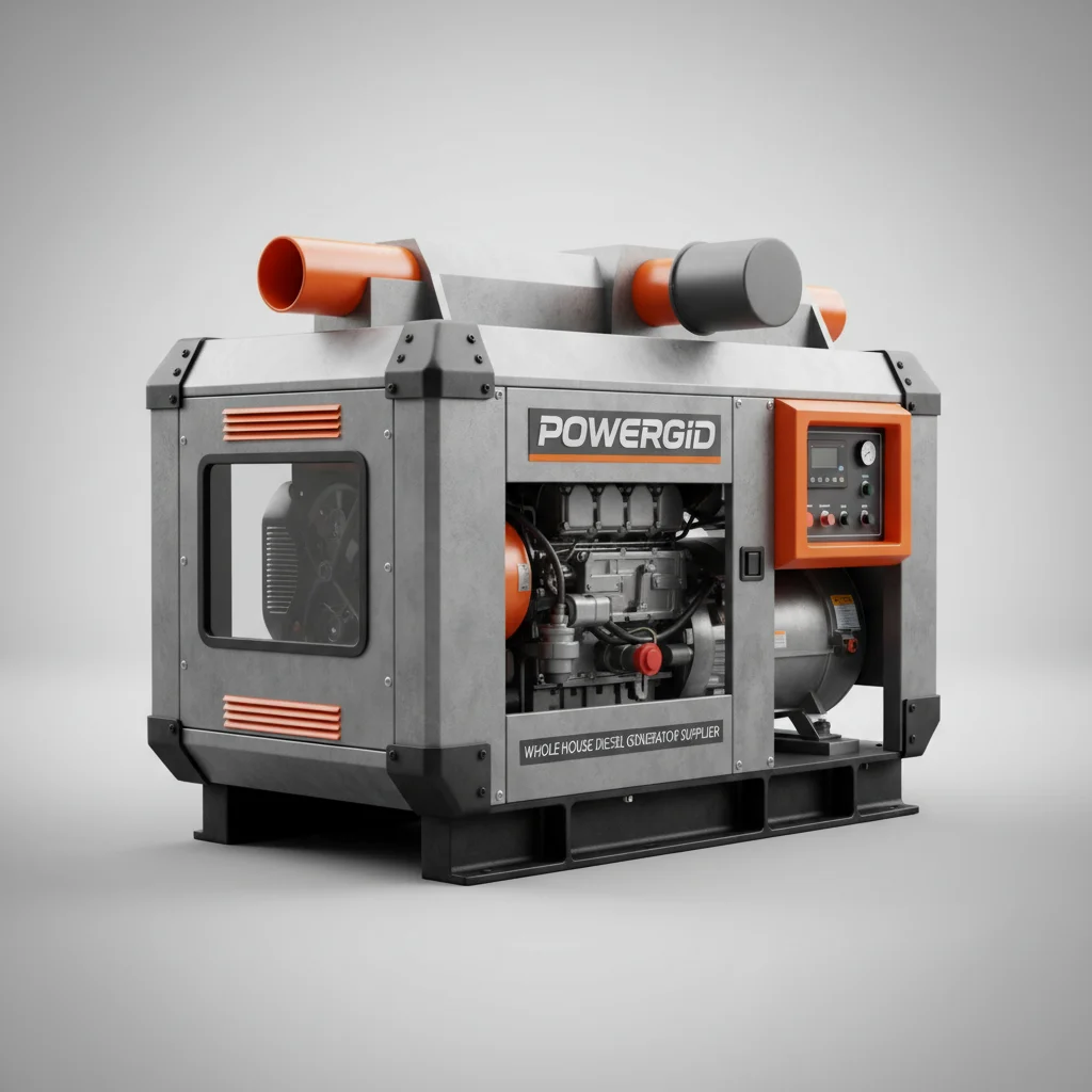 Find a Reliable Diesel Whole House Generator Supplier for Uninterrupted Power